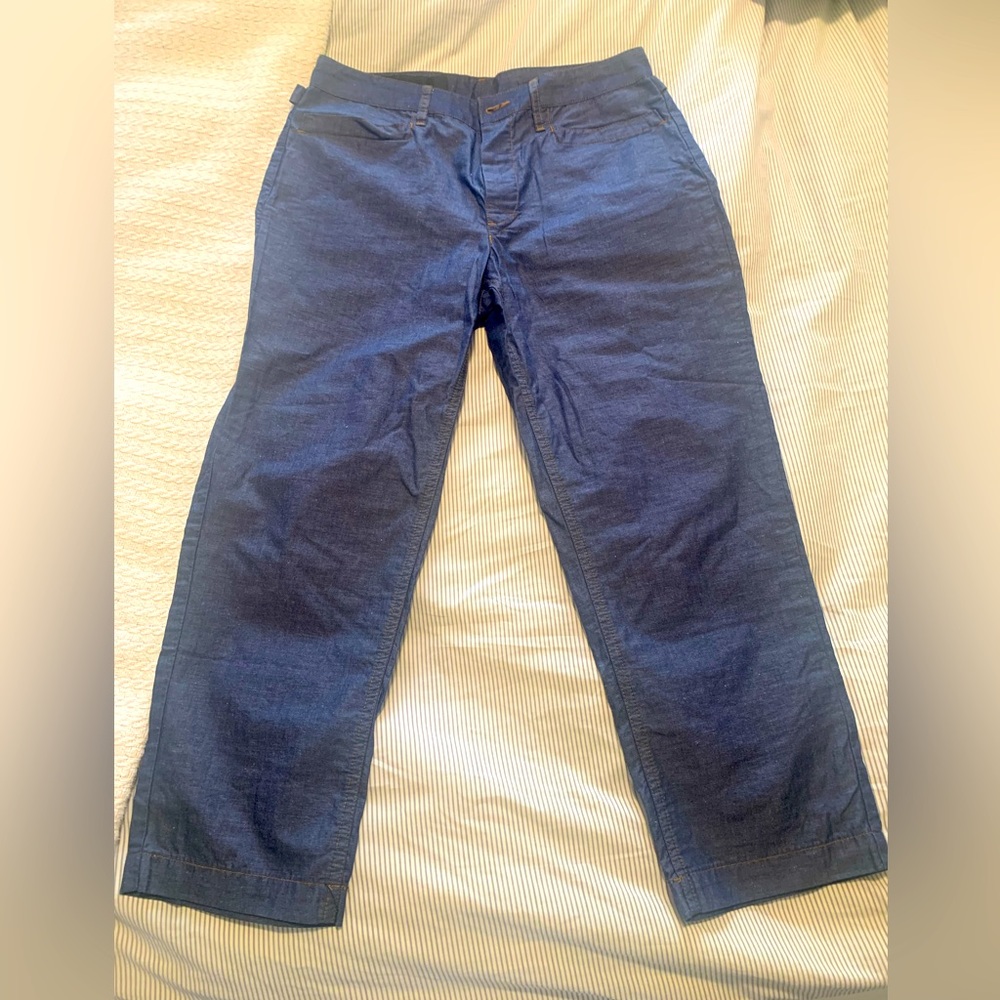 A/X Armani Exchange capri. Linen/cotton